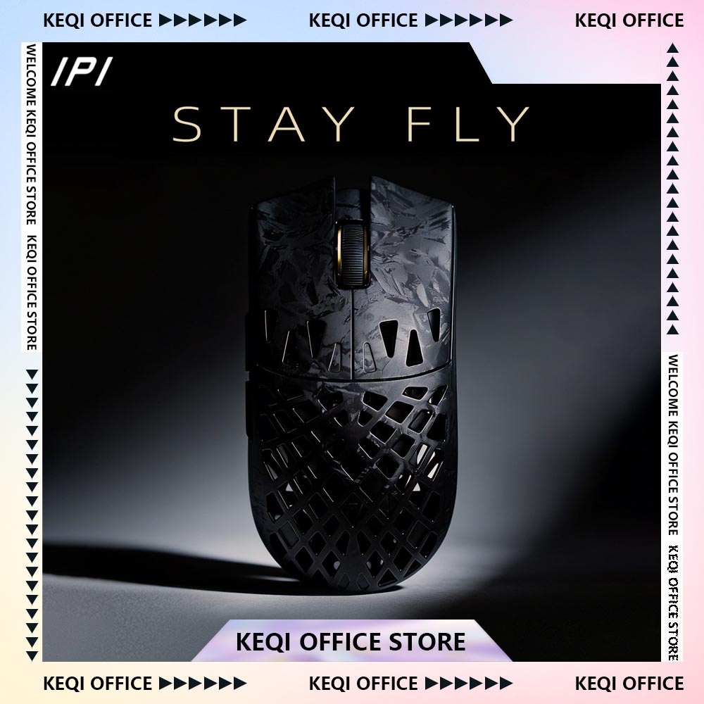 Esports Gaming Mouse Wireless - IPI STAY FLY เมาส์ดูอัล 8K PAW3950