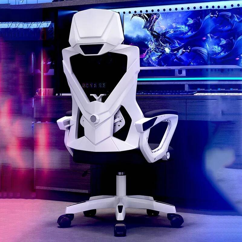 Esports Gaming Furniture - เก้าอี้สำนักงานอีสปอร์ตแบบตาข่าย รองรับสรีระ สีดำ เบาะยางลาเท็กซ์ เก้าอี้เล่นเกม ราคาประหยัด