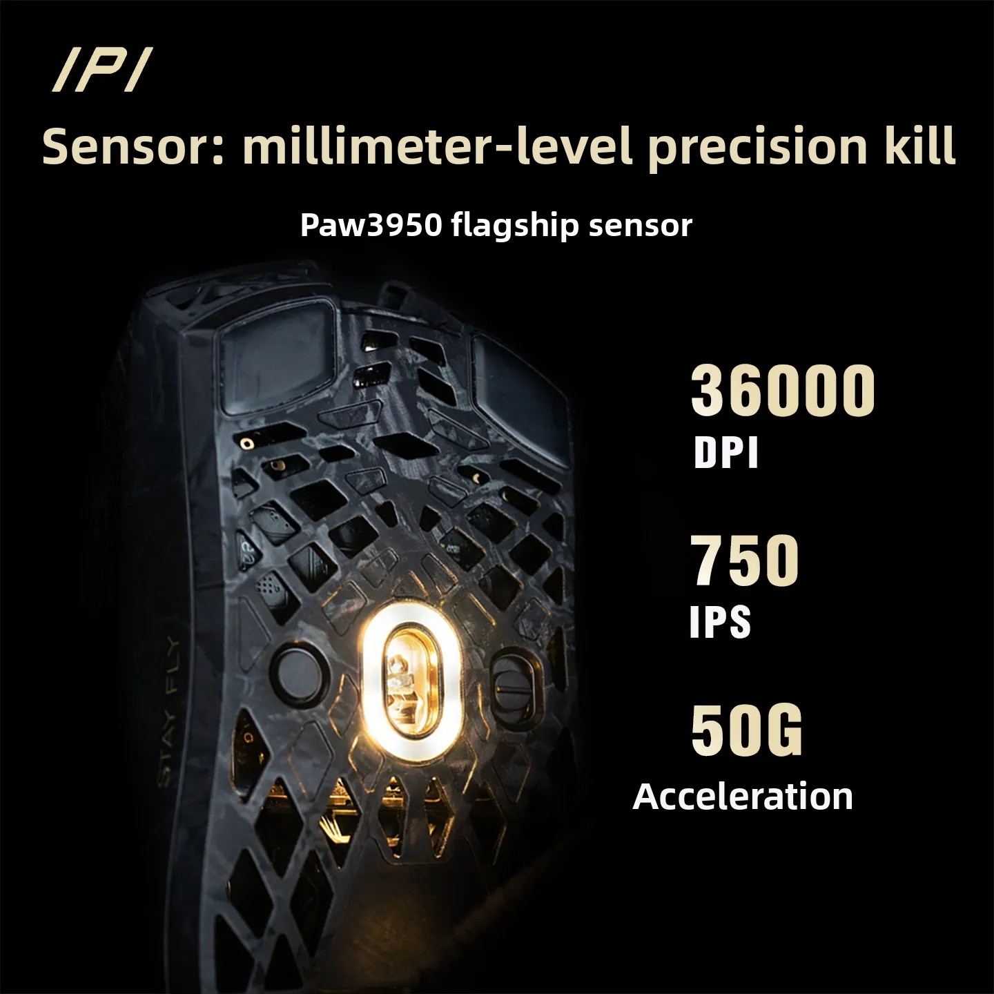 IPI STAY FLY เมาส์ดูอัล 8K PAW - Esports Gaming Mouse Wireless บทวิจารณ์และราคา