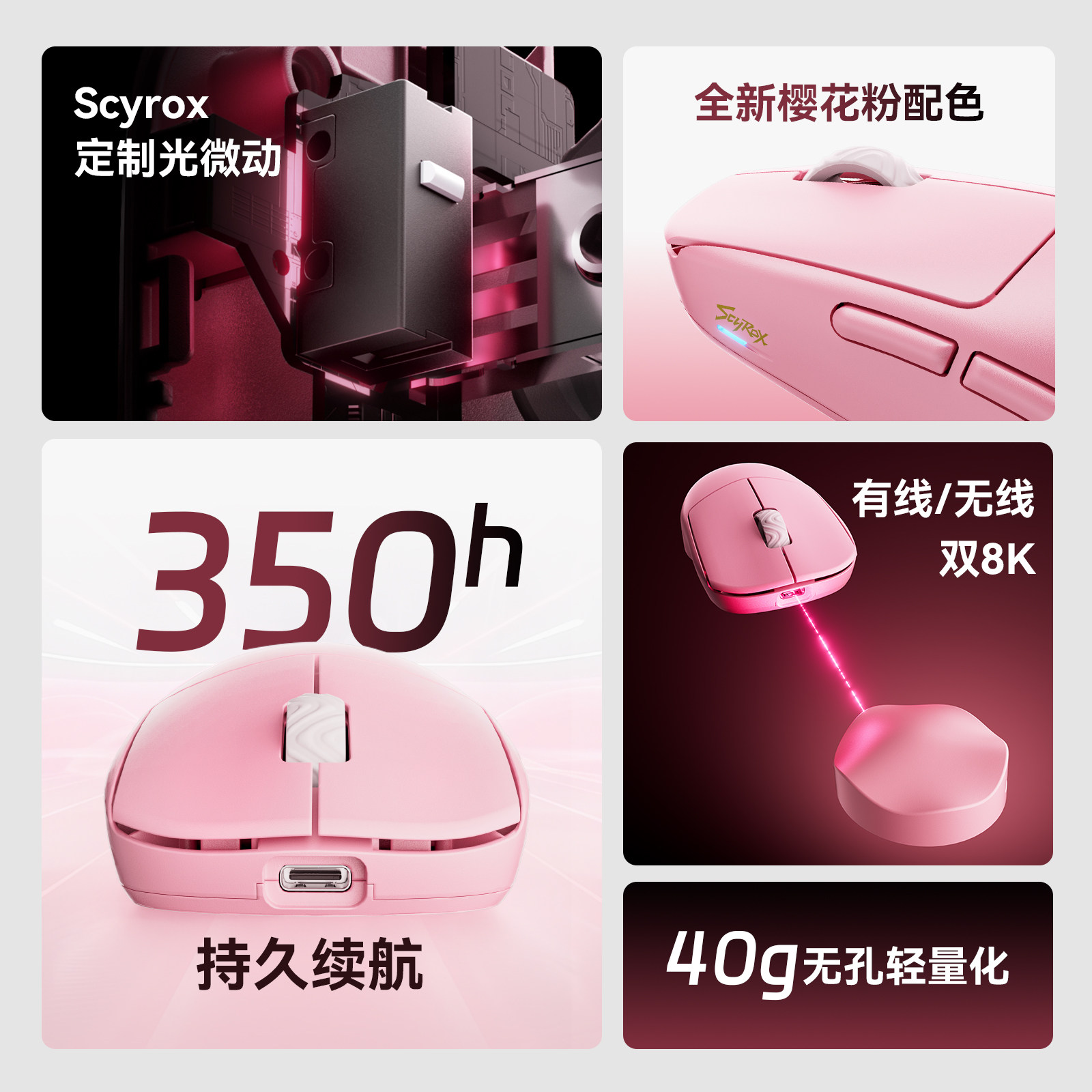 เมาส์เกมมิ่งไร้สาย Scyrox V8S  - Esports Gamer บทวิจารณ์และราคา