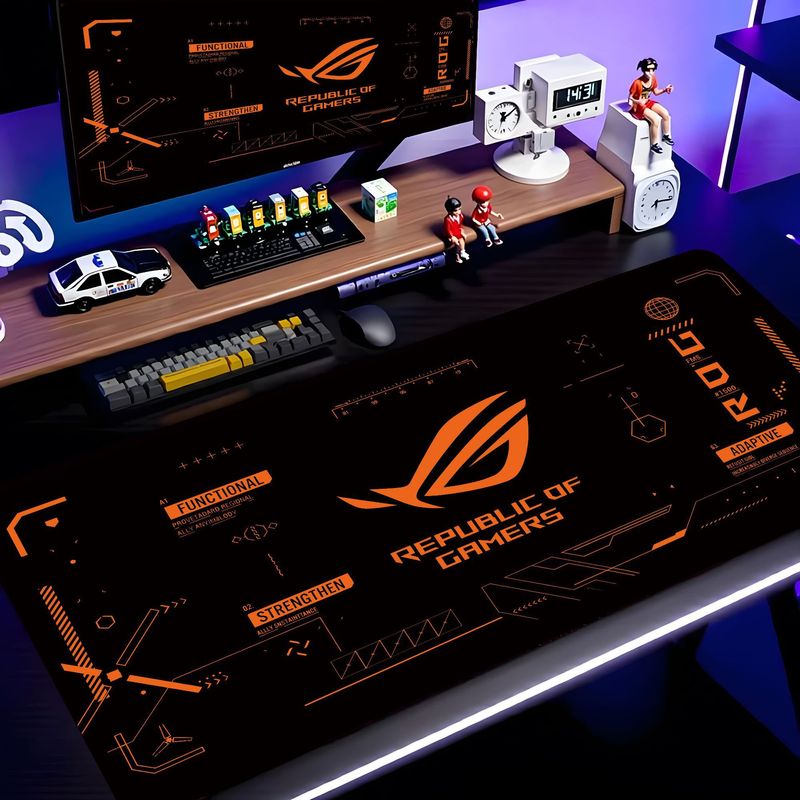 VIKAMA แบล็คพิงค์ ROG Tech Cir - Esports Gaming Logos บทวิจารณ์และราคา