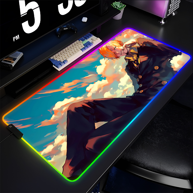 แผ่นรองเมาส์ RGB ลายอนิเมะวันพ - Esports Gamer บทวิจารณ์และราคา