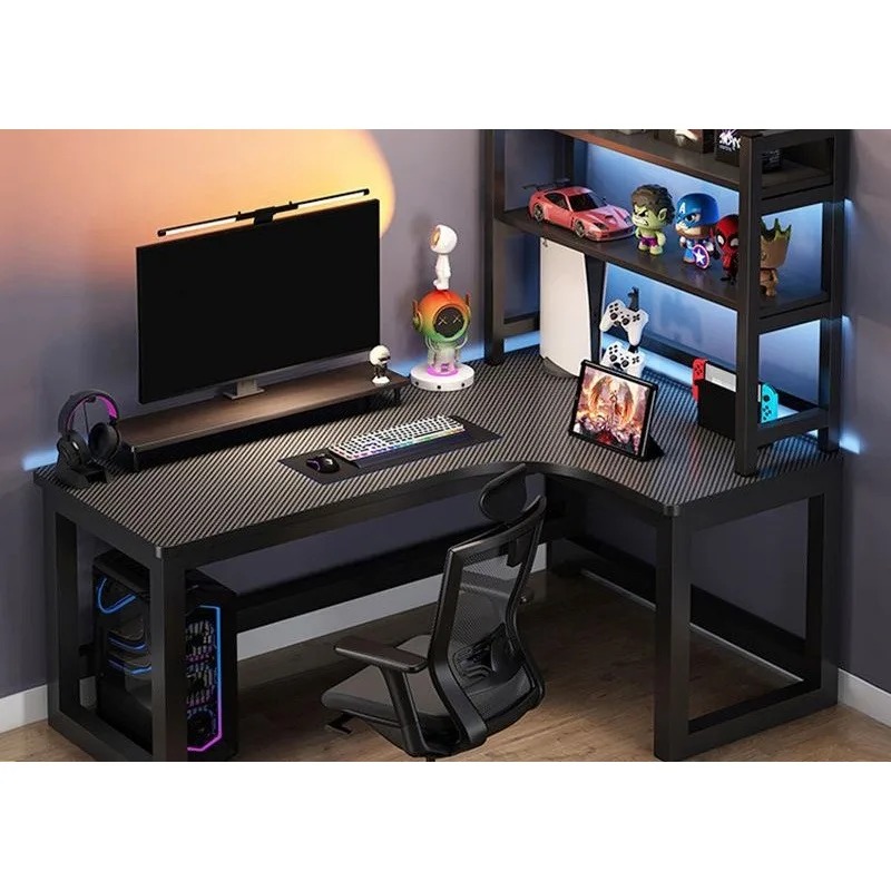 โต๊ะคอมพิวเตอร์รูปตัว L ปรับระ - Esports Gaming Furniture บทวิจารณ์และราคา